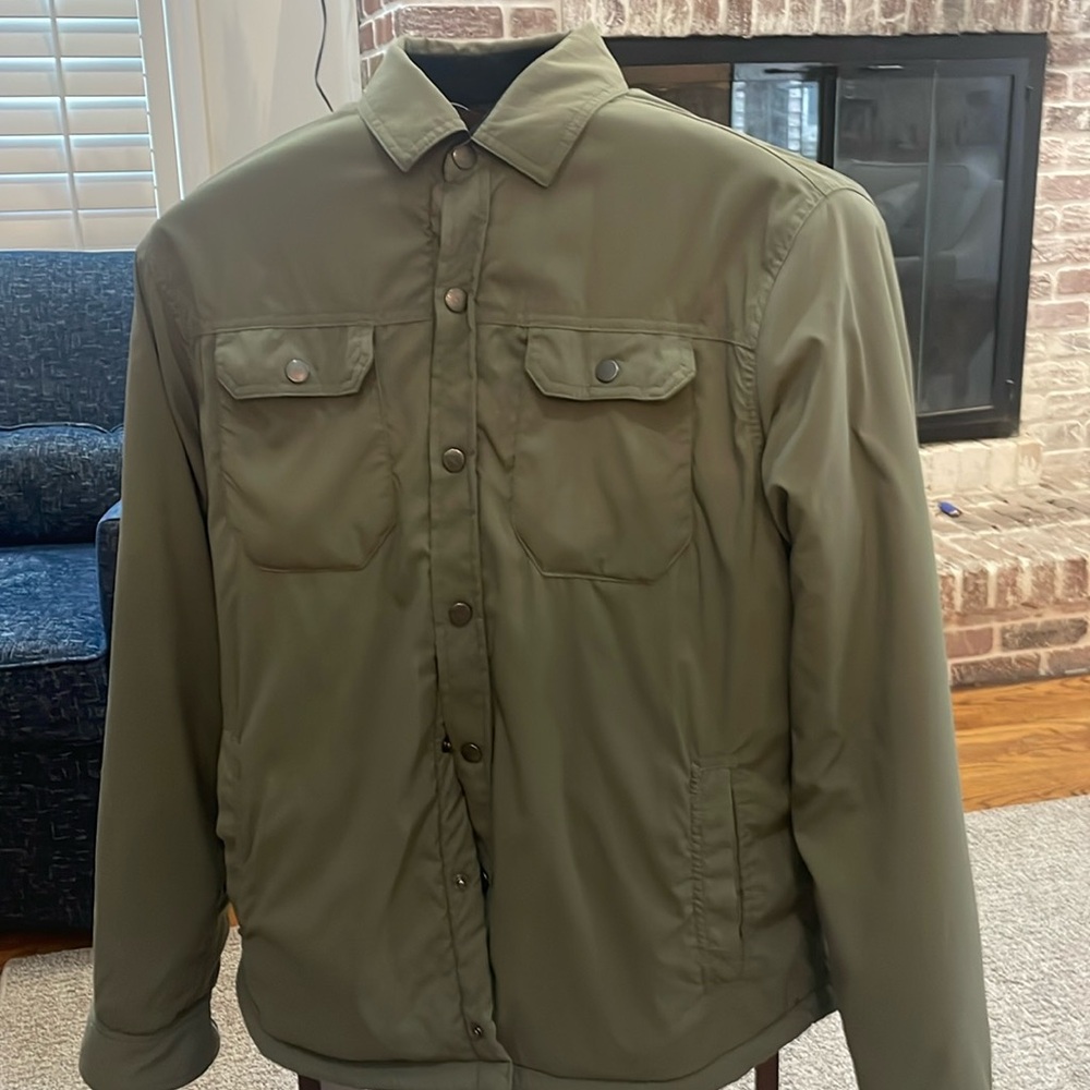 Men's Taylor Stitch performance winter jacket in military style 44